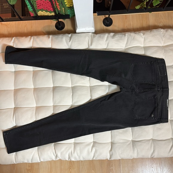 Rag & Bone Fit 1 Black Skinny Leg Size 36 - Picture 5 of 6